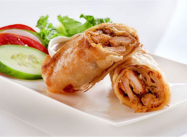 Chicken Malai Boti Roll